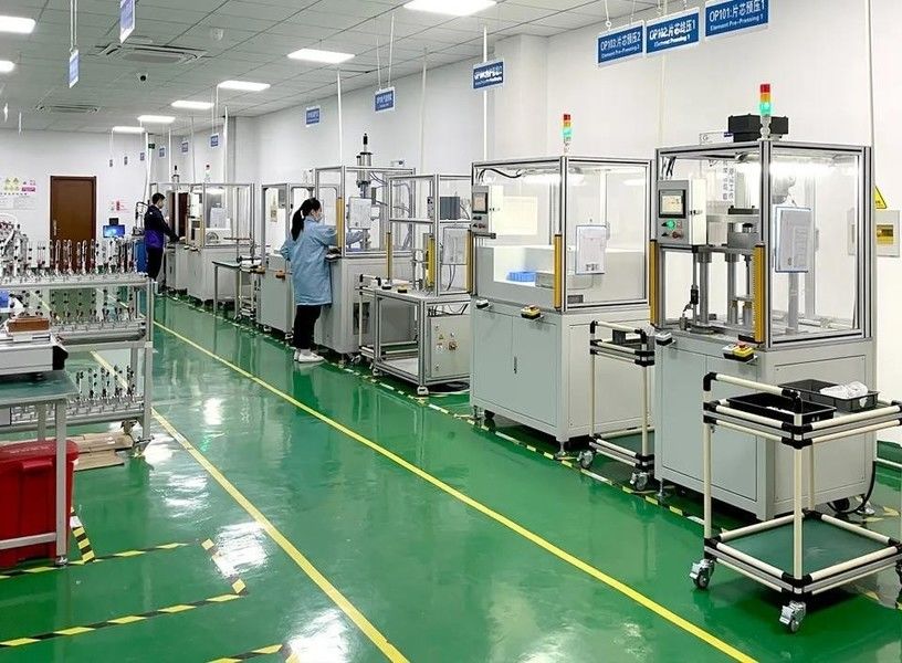 Shanghai Oetex Auto Parts Co.,Ltd linea di produzione del produttore